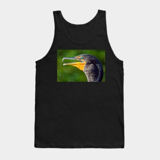 Head of a Double-Crested Cormorant Tank Top